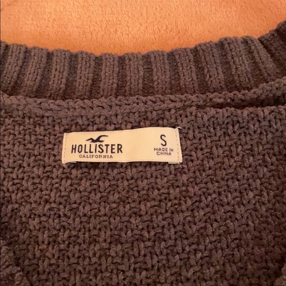 Charcoal/ black Hollister crop sweater, brand new! - Picture 3 of 3